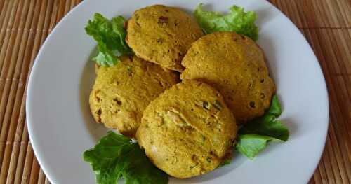 Cookies au curry et au fromage frais