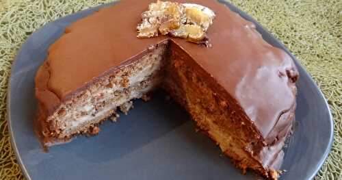 Gâteau à la crème de marrons, ricotta et chocolat