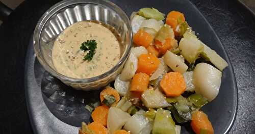 Légumes poêlés avec leur bonne petite sauce relevée