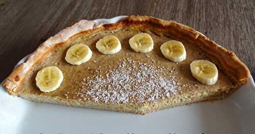 Tarte banane coco