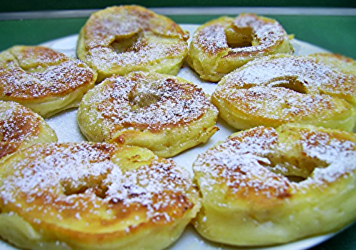 Beignets aux pommes au four Recette Mixte