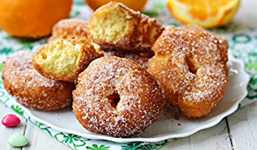 BEIGNETS RAPIDE À L'ORANGE - Facile à préparer - Recette Mixte