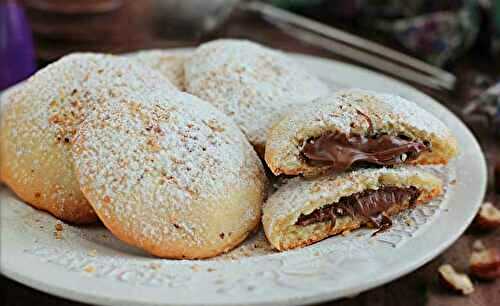 Biscuits au cœur au Nutella - Cuisine Facile ici - Recette Mixte