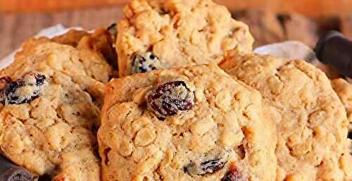 Biscuits aux noix et raisins secs Recette rapide et facile |Recette Mixte