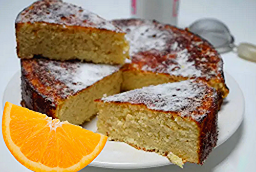 Cake à l'orange de maman : tellement délicieux !