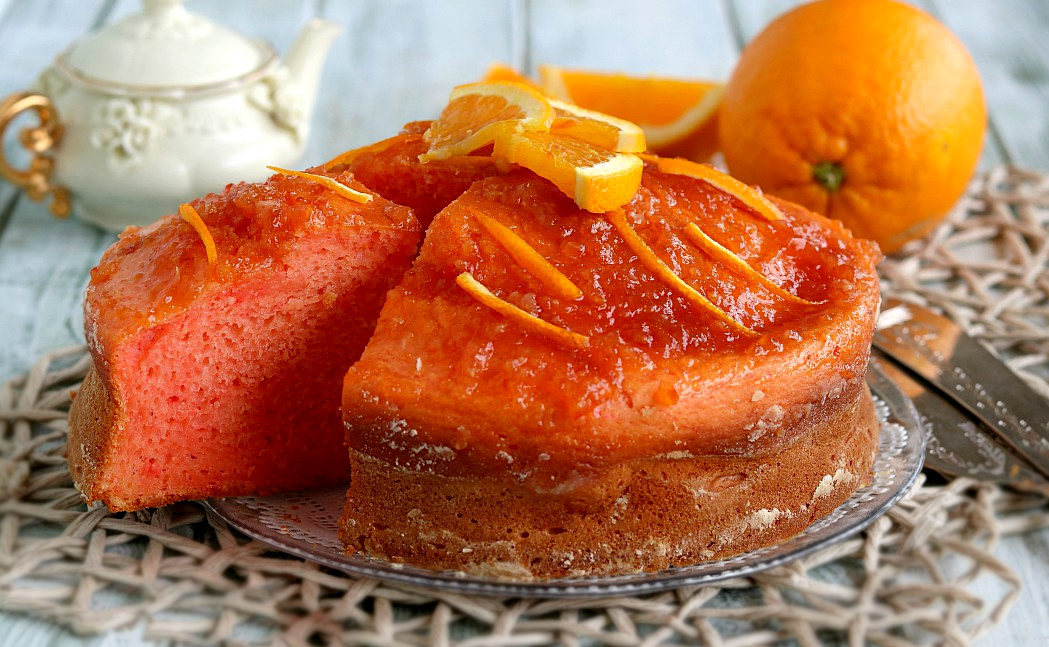 Cake à l'orange Rouge et la Ricotta - Recettes Facile - Recette Mixte