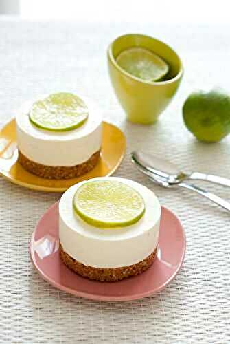 Cheesecake au citron vert sans cuisson -Recette Mixte