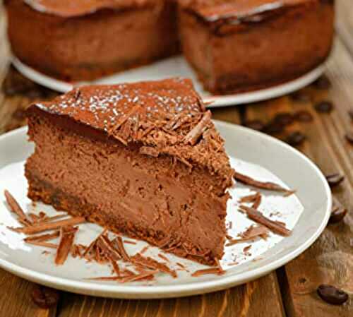 Cheesecake léger au chocolat - Cuisine Facile - Recette Mixte