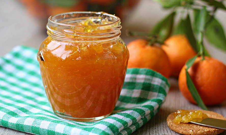 Confiture de mandarines – recette facile