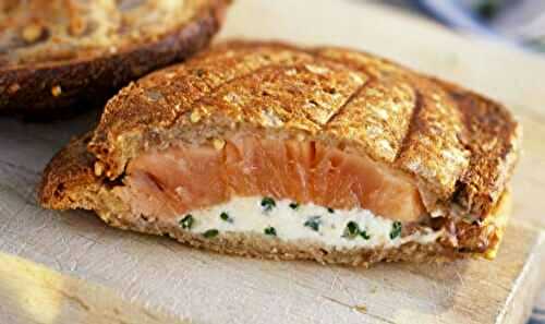 Croque-monsieur au saumon et Boursin - Recette Mixte - Plat