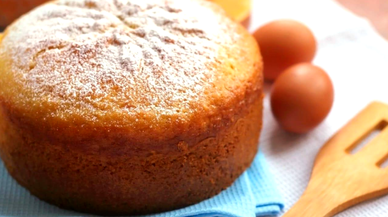 Gâteau à l'orange moelleux et parfumé - 5 minutes pour la préparer