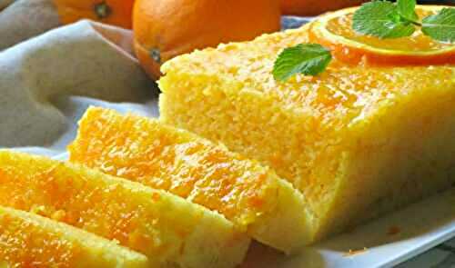 Gâteau à l'orange très moelleux - Recette Mixte