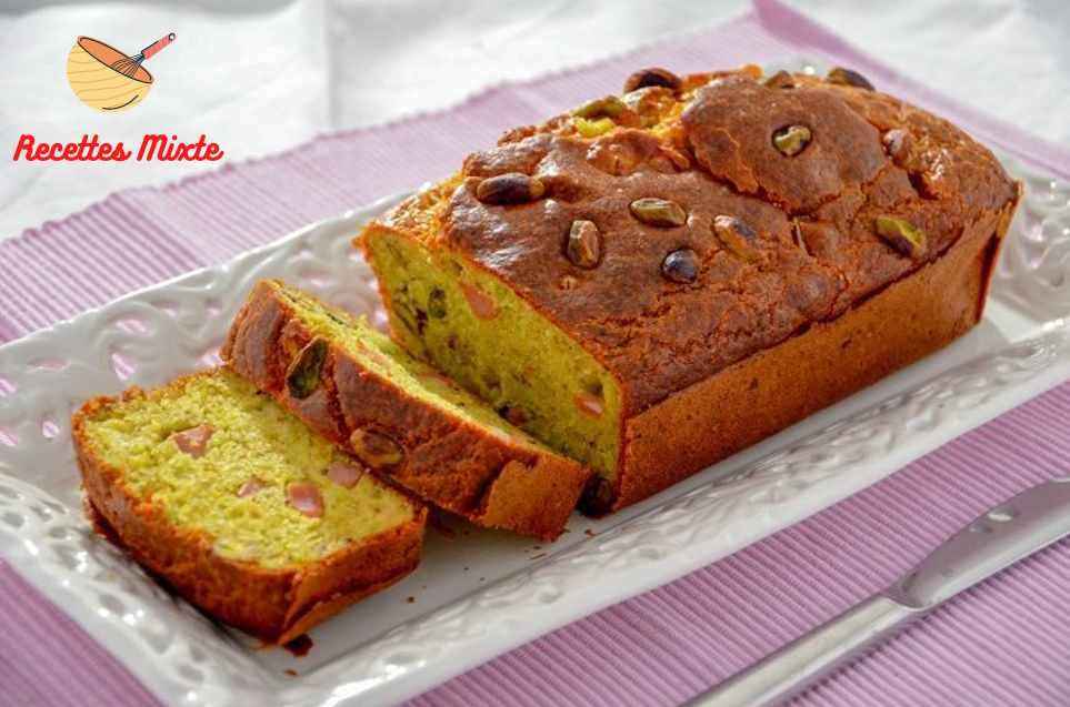 Gâteau à la mortadelle et aux pistaches - Cuisine facile avec Recette Mixte