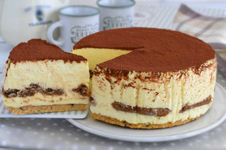 Gâteau au fromage tiramisu - Recette Facile - Recette Mixte