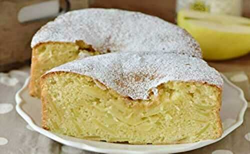 Gâteau aux pommes 5 minutes : Recette Mixte