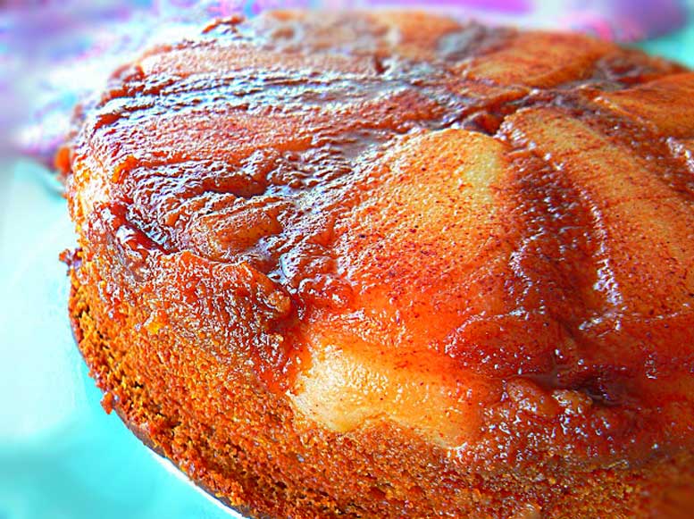 Gâteau aux pommes caramélisé au Thermomix - Cuisine Facile