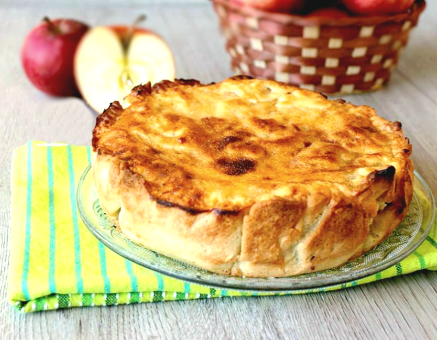 Gâteau aux pommes traditionnel : 3 Ingrédient ! | Un gâteau unique