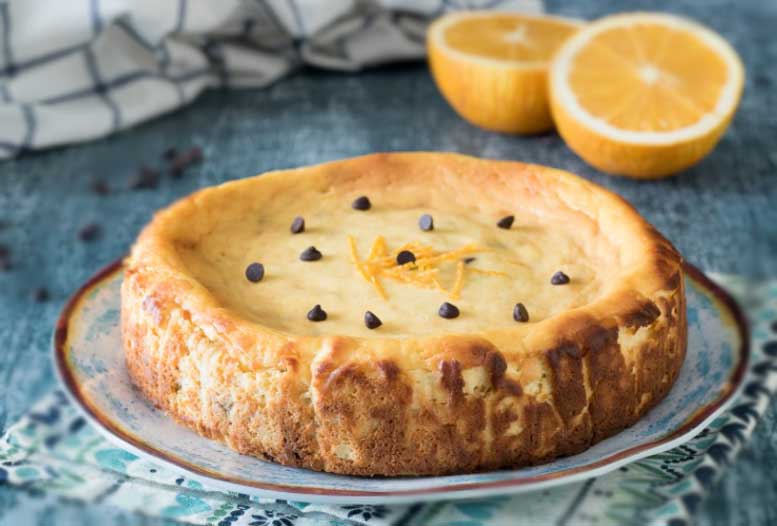 Gâteau crémeux à la ricotta, 3 ingrédients - Cuisine Facile