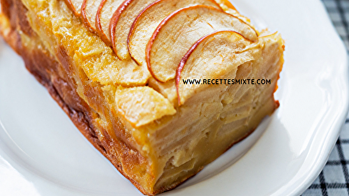 Gâteau invisible aux pommes – savoureux