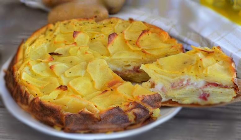 Gâteau Invisible raclette a la pomme de terre | Rapide et simple