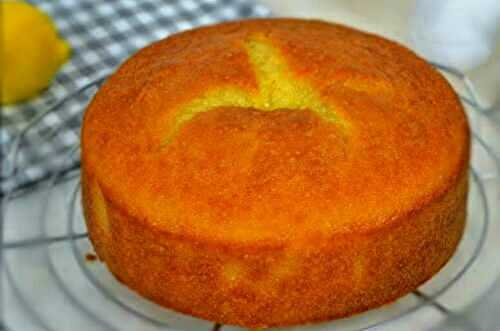 Gâteau moelleux au citron -Recette Mixte - Facile et Rapide