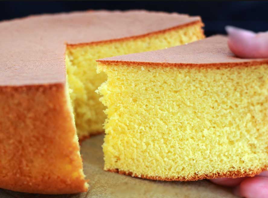 Génoise facile 3 Ingrédients- Cuisine Facile - Recette Mixte