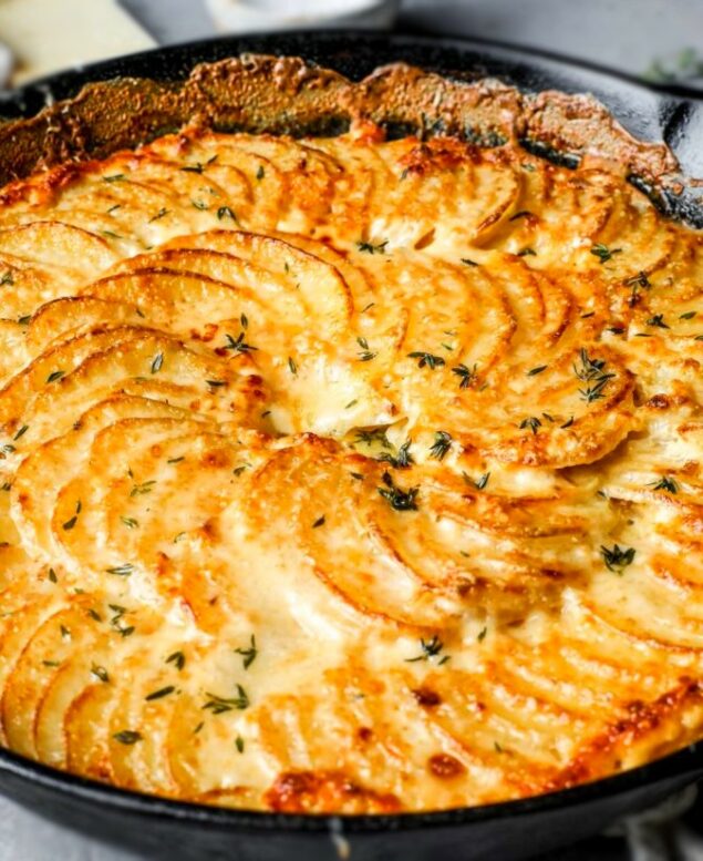 Gratin de Pommes de Terre au Parmesan - Cuisine Facile - Recette Mixte