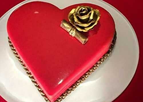 Le gâteau de la Saint Valentin Facile : Recette facile
