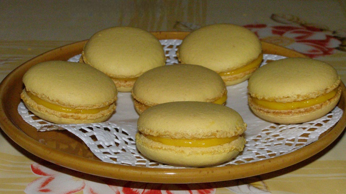 Macarons au citron – les étapes simples