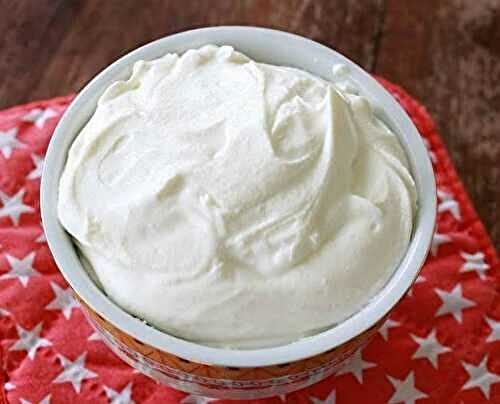 Mascarpone fait maison au thermomix -Recette Mixte - Thermomix