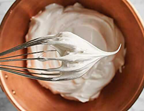  Meringue Italienne Mixte - Recette Mixte - DESSERTS