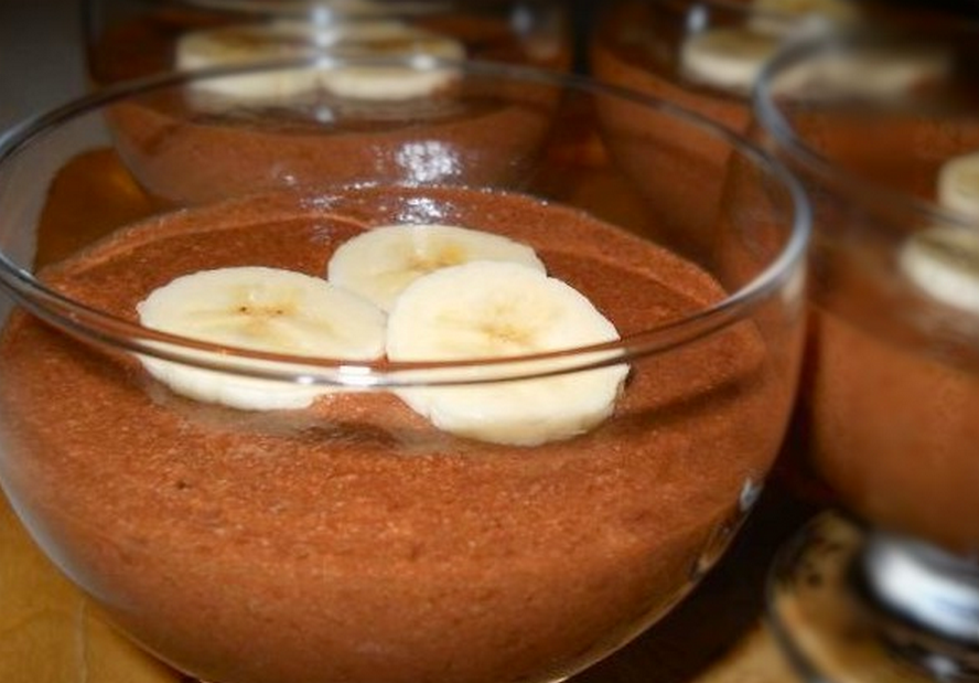 Mousse au Chocolat et Banane WW | Irrésistible !