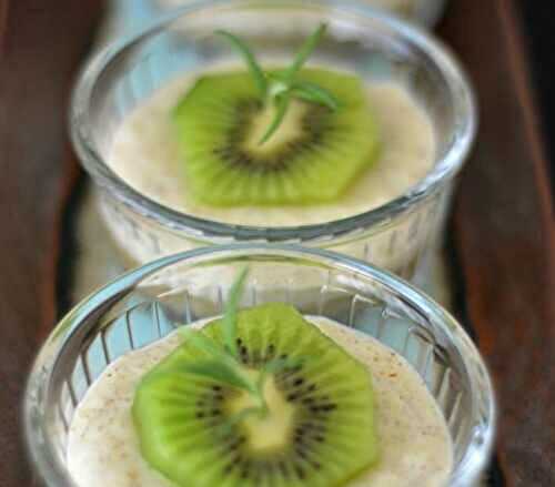 Mousse de kiwi à la vanille - Recette Mixte - Dessert