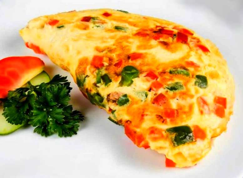 Omelette au thon et poivron au Thermomix - Recettes Thermomix