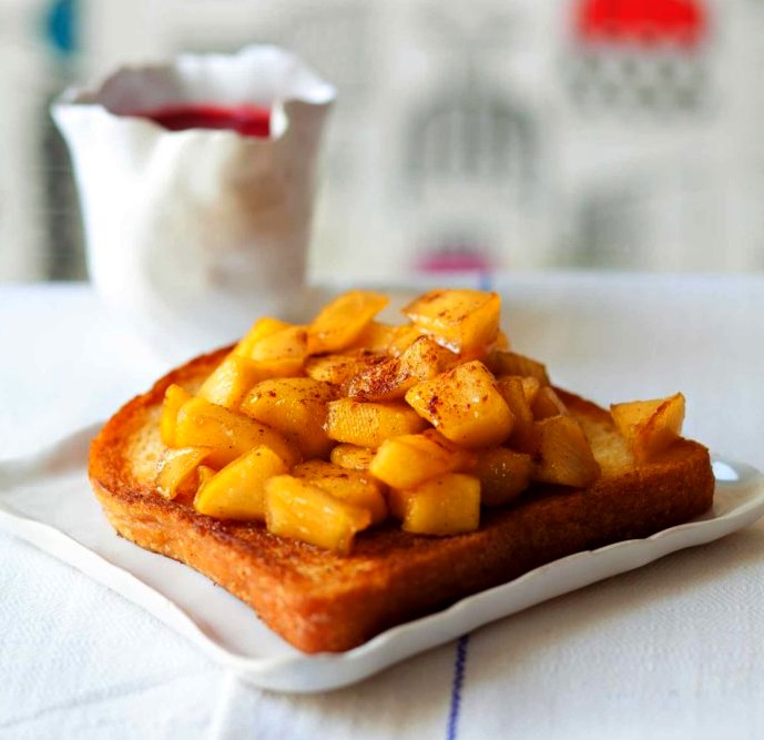 Pain perdu aux pommes -Recette Mixte - Pommes- recette facile