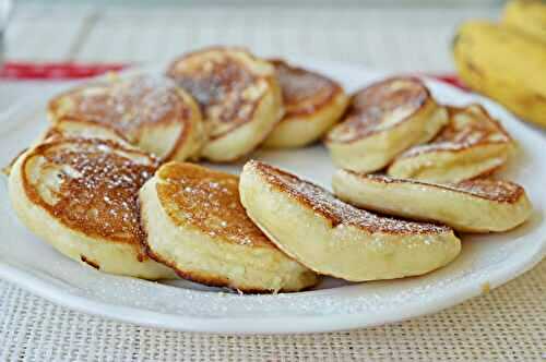 Petites crêpes à la banane -Recette Mixte - dessert