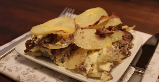 Pommes de terre gratinées oignons munster | Simple et Délice