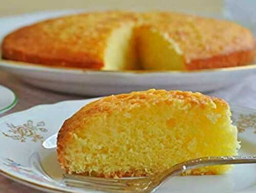 Recette de gâteau moelleux au citron - Recette Facile - Recette Mixte