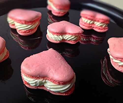 Recette de macarons coeur : la semaine spéciale Saint Valentin