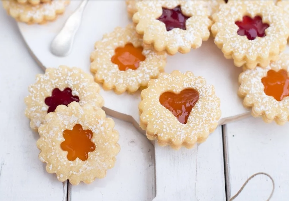 Sablés de Noël à la confiture Recette Mixte