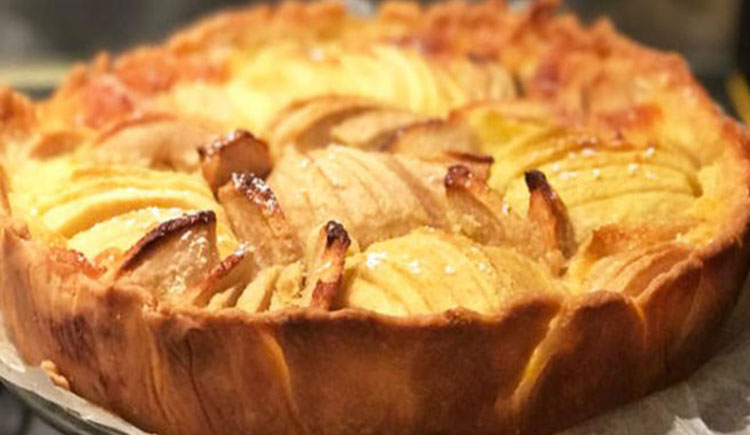 Tarte aux pommes façon grand-mère- Recette Mixte