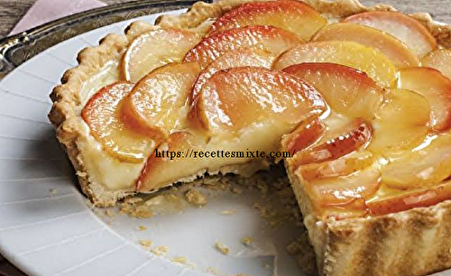 Tarte aux pommes sans cuisson | sans gluten