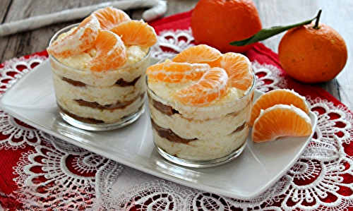 Tiramisu aux mandarines - originale