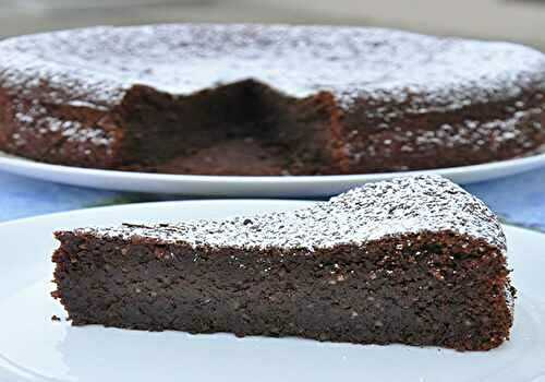 Torta Caprese - (gâteau au chocolat et aux amandes) - Recette Mixte -