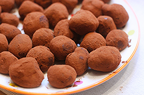 Truffes au chocolat de Noël Recette WW- Recette Mixte