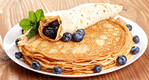 Crêpes à la vanille