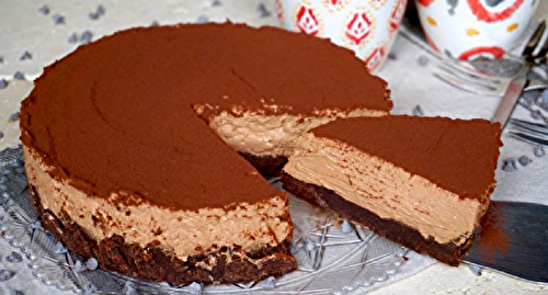 Gâteau au chocolat sans cuisson –  20 minutes