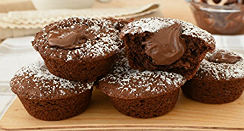 Muffins moelleux au Nutella
