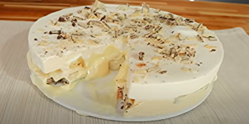 Cassata avec du chocolat blanc : simple !