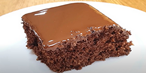 Gâteau au chocolat en 5 minutes – sans farine